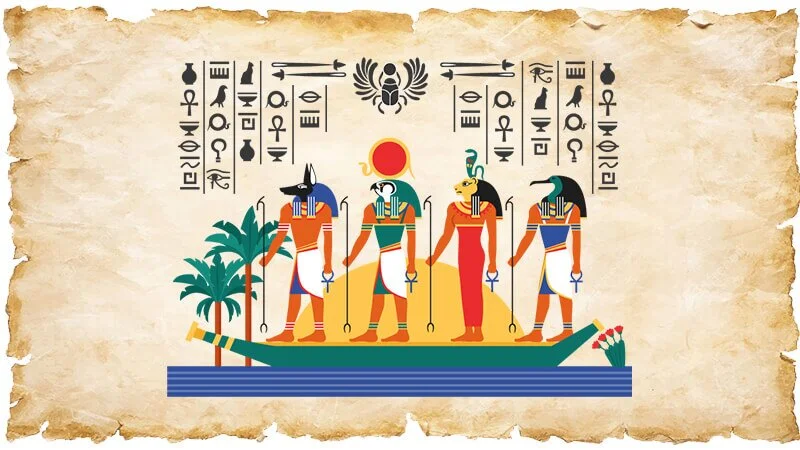 egyptian mythology beginning
